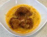 余ったトンカツで、レンジで簡単、カツ丼！作り方5写真