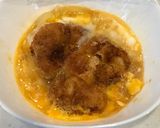 余ったトンカツで、レンジで簡単、カツ丼！作り方7写真