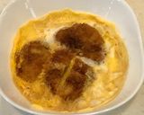 余ったトンカツで、レンジで簡単、カツ丼！作り方8写真