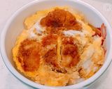 余ったトンカツで、レンジで簡単、カツ丼！作り方10写真