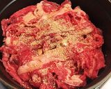 ストウブde簡単手作り牛丼♪作り方3写真