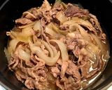 ストウブde簡単手作り牛丼♪作り方5写真
