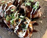 冷凍たこ焼きで肉爆弾✨作り方4写真