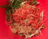 もう一品！桜エビとお豆腐の簡単サラダ★作り方1写真