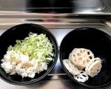 節約☆レンコンつくね作り方1写真