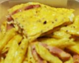 豆乳で2/1カロリ~にペンネカルボナーラ作り方5写真