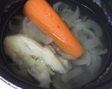 離乳食初期✿野菜ペースト&野菜スープ✿作り方3写真