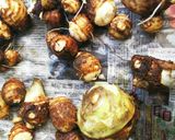 茹で里芋のバター醤油作り方1写真