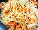 常備菜!にんじん&もやしの味噌生姜炒め作り方4写真
