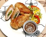 ささ身のアボカド焼き♪ポン酢ダレで☆作り方6写真