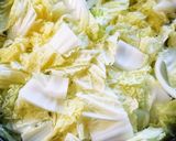 常備菜！シンプルなごま油香るゆで白菜♡作り方3写真