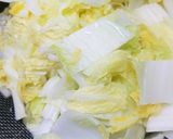 常備菜！シンプルなごま油香るゆで白菜♡作り方4写真