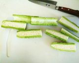 ゴーヤの梅カツオ和え作り方1写真