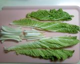 レンジで簡単!白菜の白菜巻きクリーム煮風作り方2写真