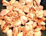 鶏胸肉=かぼちゃ=蓮根❤麻婆ソース炒め作り方7写真