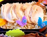 シンガポールチキンライス 秋弁当作り方1写真