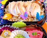 シンガポールチキンライス 秋弁当作り方2写真