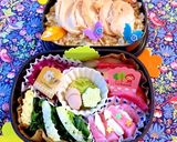 シンガポールチキンライス 秋弁当作り方4写真