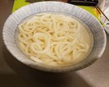 汁まで飲み干せる♪月見とろろうどん作り方2写真