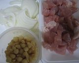 ふぁふぁ～揚げ玉で親子丼作り方1写真
