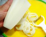 春巻の皮で♪パリパリ千切りサラダ作り方1写真