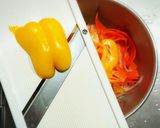 春巻の皮で♪パリパリ千切りサラダ作り方3写真
