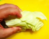 春巻の皮で♪パリパリ千切りサラダ作り方5写真