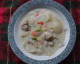 市販のルーで！牛乳消費のクリームシチュー作り方3写真