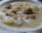 市販のルーで！牛乳消費のクリームシチュー作り方4写真