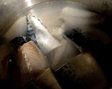 即煮え！塩サバでサバの味噌煮 塩麹入り作り方3写真