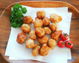 里芋の唐揚げ♪ゆず胡椒&ごま油風味☆作り方11写真
