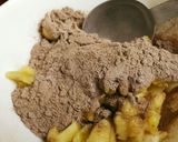 HMで簡単！チョコバナナマーブルケーキ♪作り方6写真