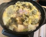 長芋のトロロ鍋、エビの豚ロール巻で作り方13写真