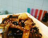 我が家で好評❗茄子1本で作る甘辛炒め作り方3写真
