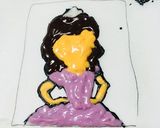 チョコペン♡キャラ作り方4写真