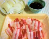 豚バラ肉で！基本の豚肉しょうが焼き作り方1写真