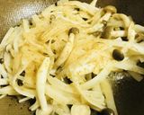 材料2つ！大根としめじのキンピラ風作り方3写真