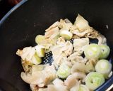 ねぎネギ豚のお味噌♥風邪にも喉にも作り方1写真