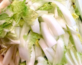 白菜と豚肉のオイスターソース炒め作り方1写真