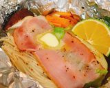 旨味たっぷり♪真鱈と野菜のホイル焼き作り方9写真