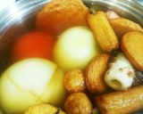 市販おでんパックでトマト、タマネギおでん作り方6写真