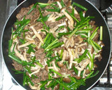 牛肉とシメジ炒めもの♪簡単作り方8写真