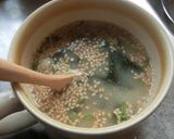 わかめスープで簡単★サバごまスープ作り方2写真
