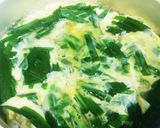 ニラ玉スープ(和風醤油だし味)作り方4写真