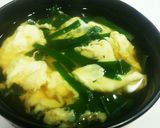 ニラ玉スープ(和風醤油だし味)作り方5写真