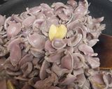 おつまみに☆砂ずりのアヒージョ風炒め♪作り方7写真