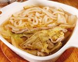 簡単鍋1つ!豚白菜ミルフィーユ鍋うどん☆作り方8写真