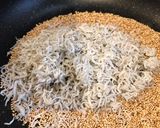ジャコと刻み高菜の胡麻油炒め作り方3写真