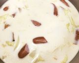 家にある野菜であったかミルクスープ作り方3写真