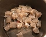 味染みこんにゃくと油揚げの甘辛炒め煮作り方6写真